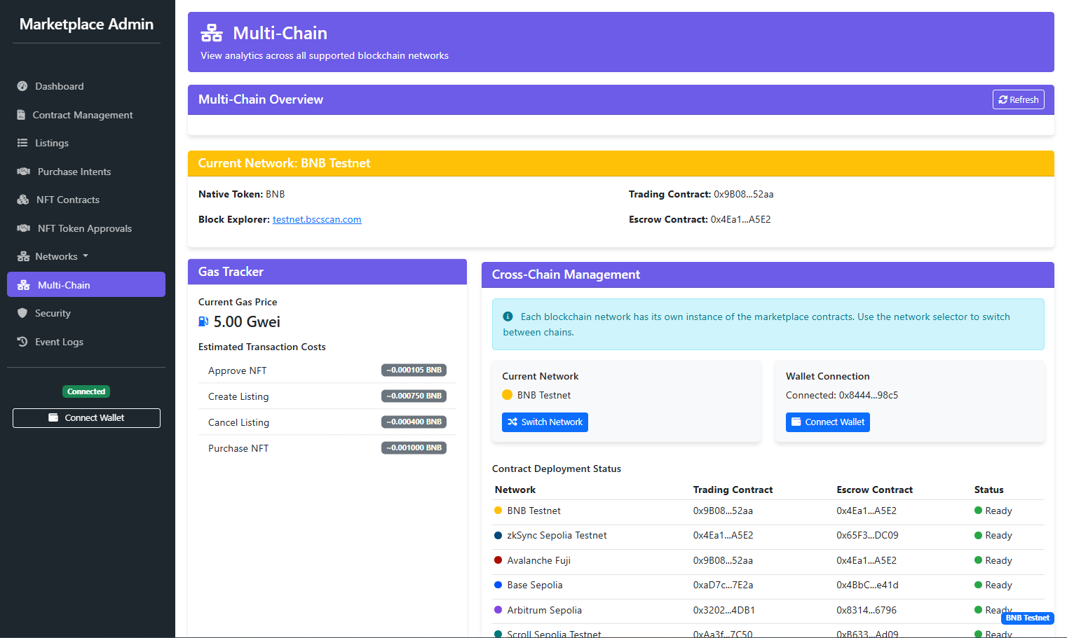 Marketplace UI